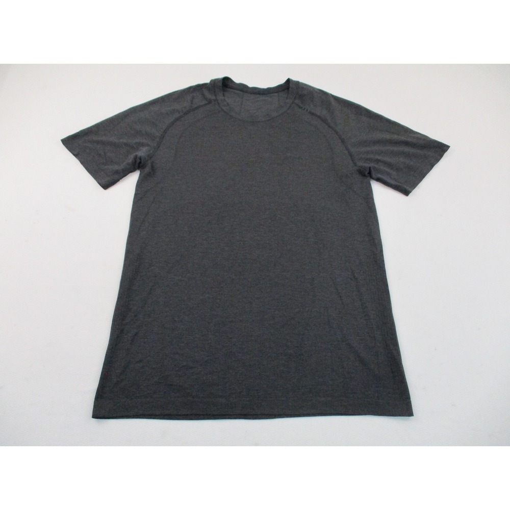 Lululemon Metal Vent Tech Shirt Mens Small Gray Heathered Seamless Training Tee